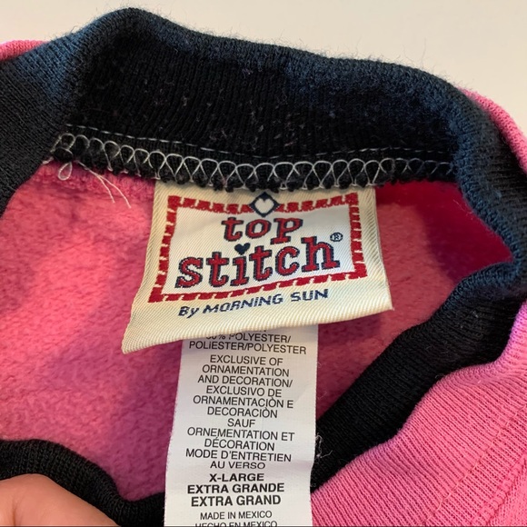 vintage top stitch crewneck - Picture 5 of 5